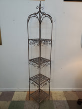 Load image into Gallery viewer, Vintage Wrought Iron 4 Tier Plantstand
