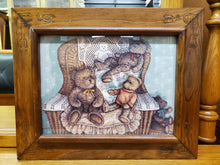 Load image into Gallery viewer, Teddy Bear Print In Frame By Janet Kruskamp
