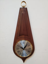 Load image into Gallery viewer, Mid Century Modern Elgin Tear Drop Wall Clock
