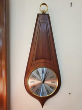 Load image into Gallery viewer, Mid Century Modern Elgin Tear Drop Wall Clock
