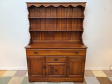 Load image into Gallery viewer, Vintage Country Cherry Hutch Buffet Server By Harden Furniture
