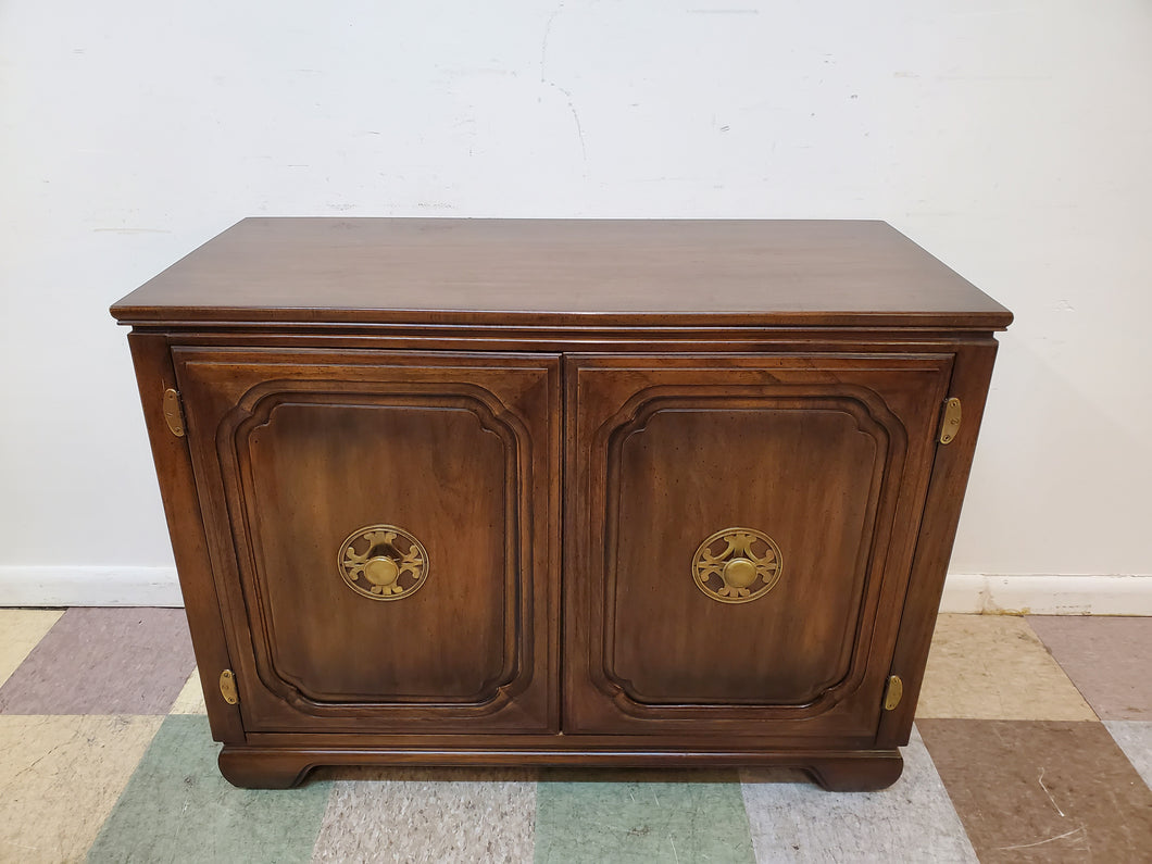 Vintage Two Door Console Cabinet