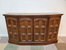 Load image into Gallery viewer, Vintage Oak Console - Cabinet
