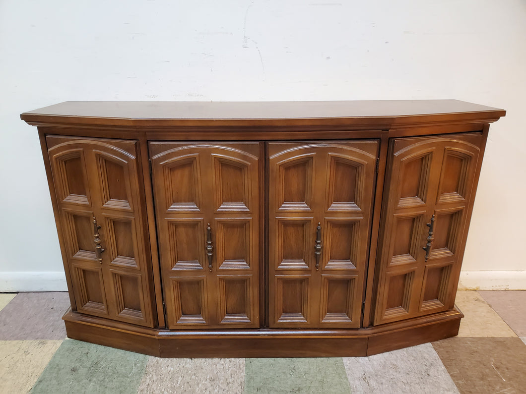 Vintage Oak Console - Cabinet