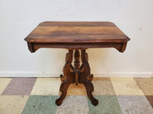 Load image into Gallery viewer, Antique Victorian Parlor Table - Lamp Table
