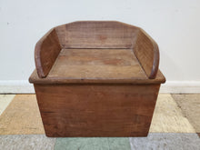 Load image into Gallery viewer, Antique Primitive Box Wagon Seat With Storage - Bench
