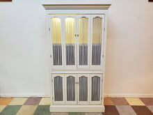 Load image into Gallery viewer, Vintage White Country Style Storage Cabinet - Closet
