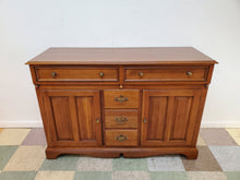 Load image into Gallery viewer, Vintage Cherry Buffet Server By Century Furniture
