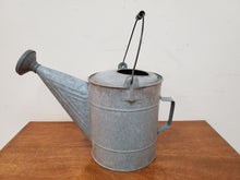 Load image into Gallery viewer, Vintage Galvanized Watering Can With Bail Handle
