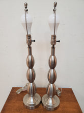 Load image into Gallery viewer, Pair Lamps - 3 Way Switches and Bulbs
