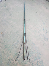 Load image into Gallery viewer, Antique Lightning Rod With Twisted Wrought Iron Tripod Stand

