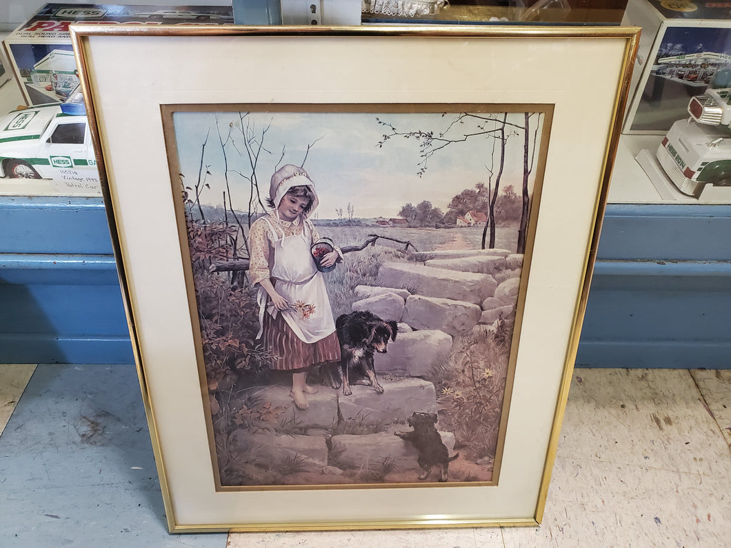 Vintage - The First Step - Print In Frame - George Hillyard Swinstead
