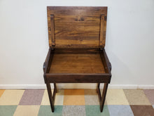 Load image into Gallery viewer, Vintage Pine Clerks Desk - Flip Top Writing Desk
