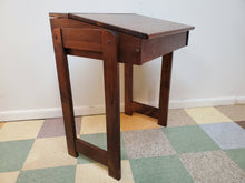 Load image into Gallery viewer, Vintage Pine Clerks Desk - Flip Top Writing Desk
