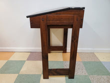 Load image into Gallery viewer, Vintage Pine Clerks Desk - Flip Top Writing Desk
