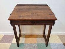 Load image into Gallery viewer, Vintage Pine Clerks Desk - Flip Top Writing Desk
