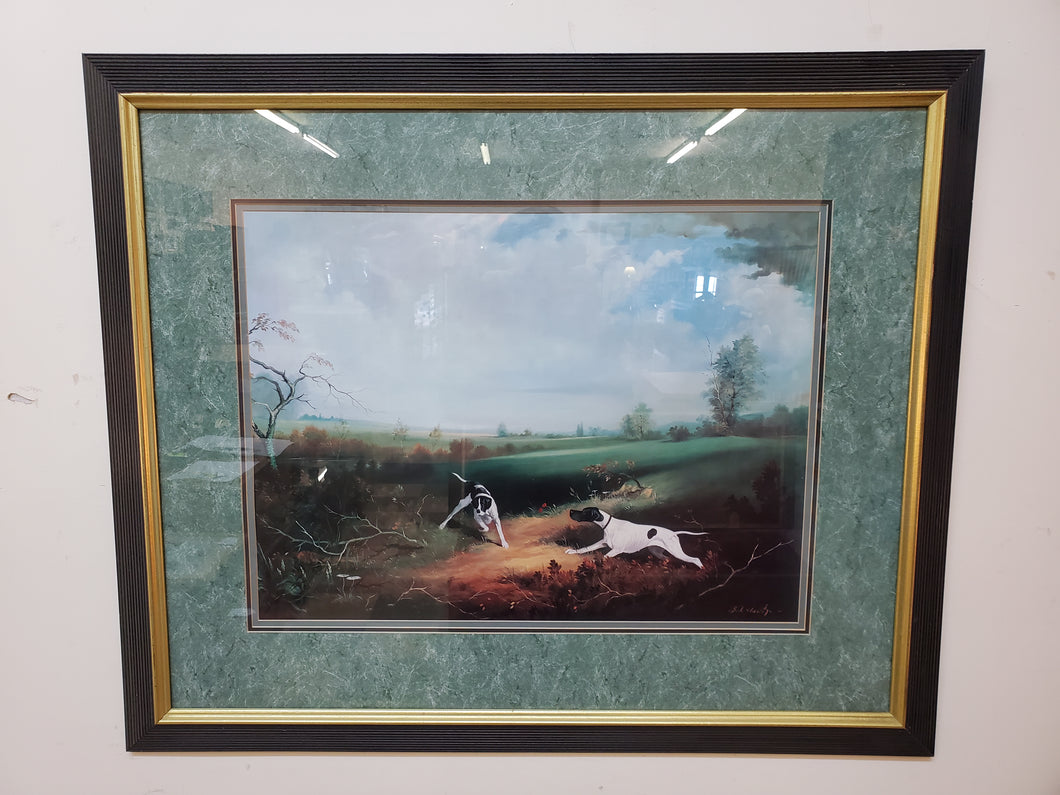 Hunting Dogs Print - Print In Frame - Wall Art